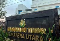Kejaksaan Tinggi Sumatera Utara. Foto: Topikseru.com/ Edward Gilbert Munthe