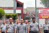 Direktur Pembinaan Narapidana dan Anak Binaan Direktorat Jenderal Pemasyarakatan, Erwedi Supriyatno saat Kunker ke Lapas Kelas I Medan. Foto: Dokumentasi Lapas Kelas I Medan