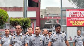 Direktur Pembinaan Narapidana dan Anak Binaan Direktorat Jenderal Pemasyarakatan, Erwedi Supriyatno saat Kunker ke Lapas Kelas I Medan. Foto: Dokumentasi Lapas Kelas I Medan