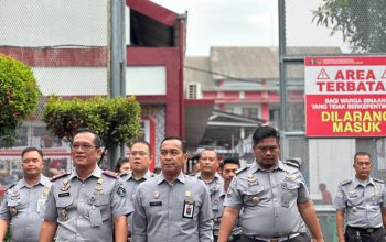 Direktur Pembinaan Narapidana dan Anak Binaan Direktorat Jenderal Pemasyarakatan, Erwedi Supriyatno saat Kunker ke Lapas Kelas I Medan. Foto: Dokumentasi Lapas Kelas I Medan