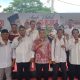 Bakal Calon Wakil Gubernur Sumut, Hasan Basri Sagala (mengenakan batik) saat menerima dukungan dari Komunitas Warga Nahdliyin Bermartabat. Foto: Istimewa