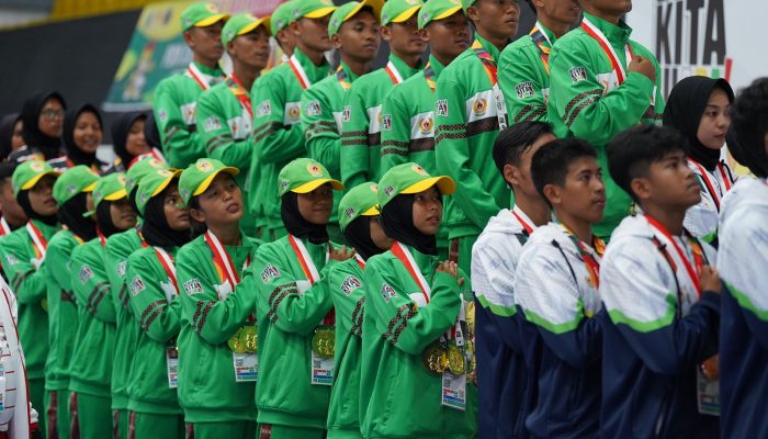 Cabor Drumband Kembali Sumbang Emas Buat Kontingen Sumut
