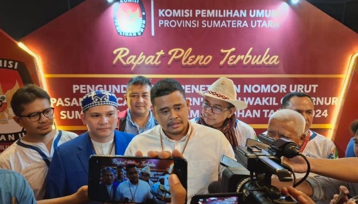 Dapat Nomor Urut 1, Bobby Nasution: Paling Baik