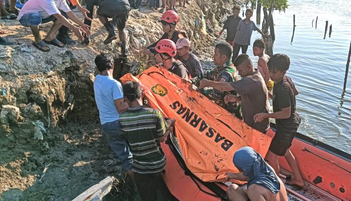 Pria yang Hilang di Muara Sungai Seruwai saat Mencari Kepiting Ditemukan Meninggal Dunia