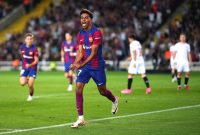 Pemain muda Barcelona Lamine Yamal. Foto: Getty Images