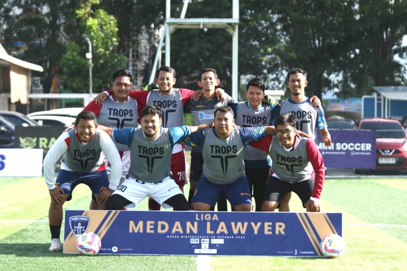 Kompetisi Liga Medan Lawyer FC resmi bergulir. Sebanyak tujuh tim akan berlaga menjadi juara. Foto: Dok. MLFC