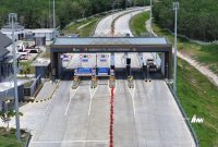 Gerbang Tol Dolok Merawan. Foto: PT Hutama Marga Waskita (Hamawas)