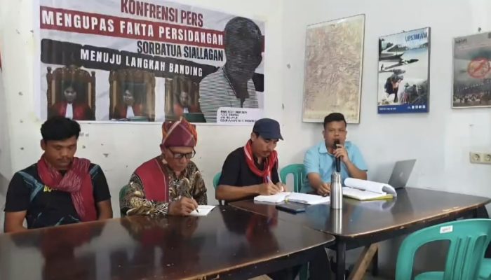 Masyarakat Adat Sihaporas Desak Sorbatua Siallagan Dibebaskan