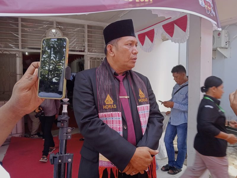 Ketua KPU Tapteng Wahid Pasaribu. Foto: Topikseru.com/ Jasman Julius