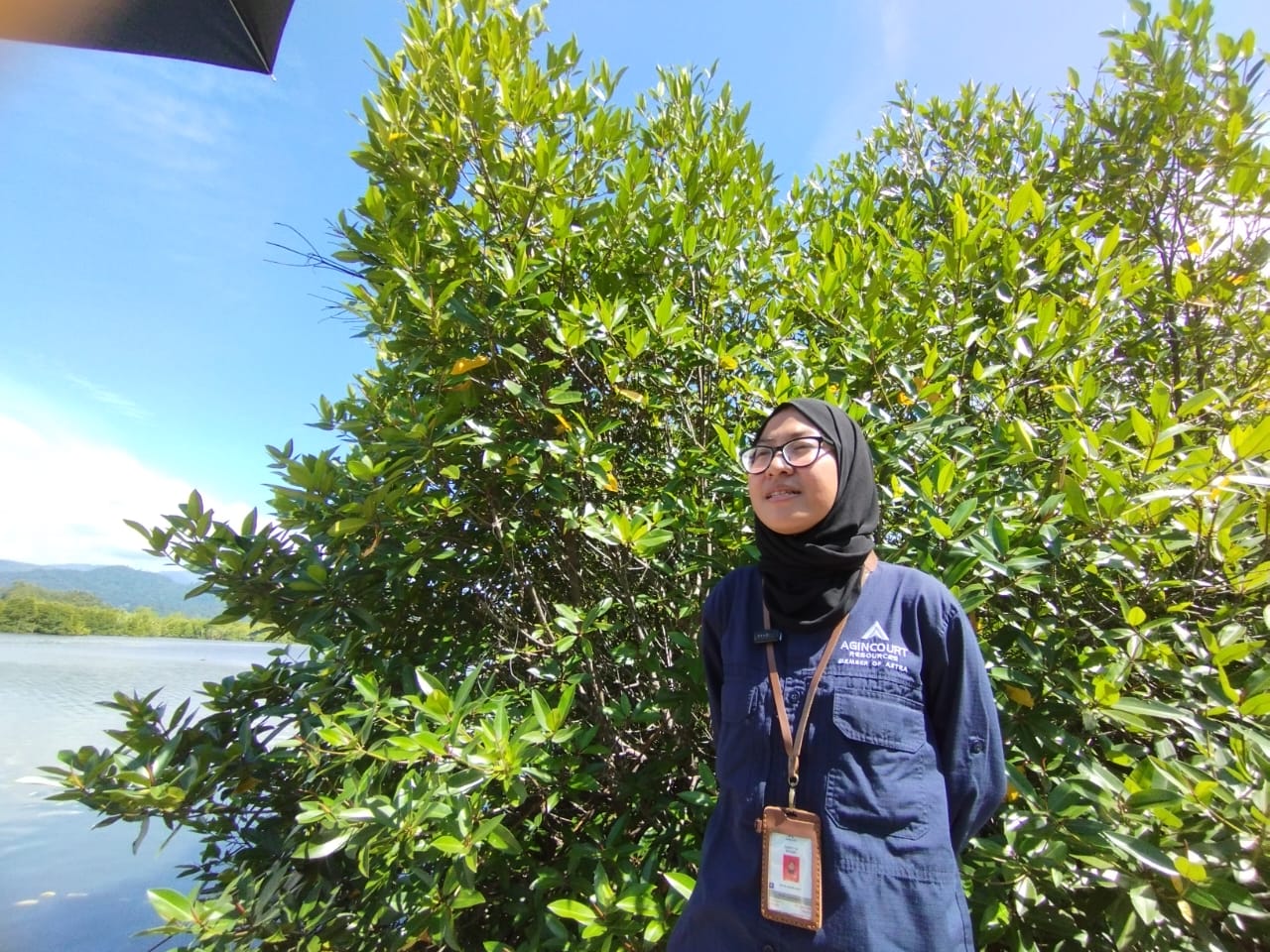 Junior Supervisor Environtment Biodiversity PTAR, Mutia Rahmawati 