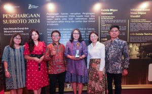 PTAR Raih Penghargaan Subroto 2024
