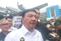 Menko Polkam Budi Gunawan di kantor Direktorat Jenderal Bea dan Cukai, Rawamangun, Jakarta Timur, Kamis (14/11/2024). Foto: Antara/Walda Marison