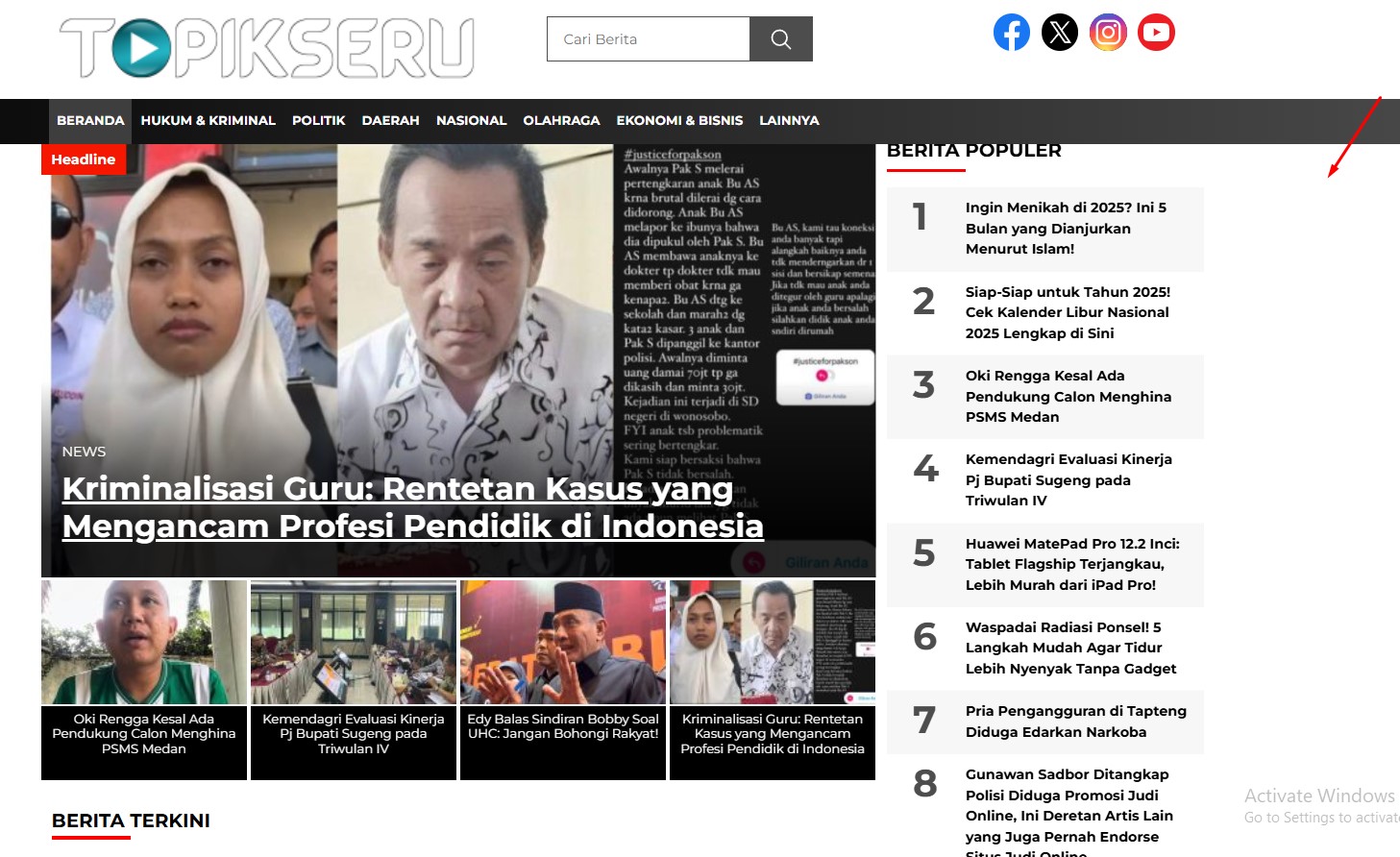 Cara Screenshot di PC