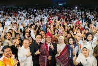 Komunitas etnis Batak di Jakarta mendeklarasikan dukungan kepada pasangan Ridwan Kamil - Siswono (RIDO) pada Pilkada DKI Jakarta. Foto: tim media