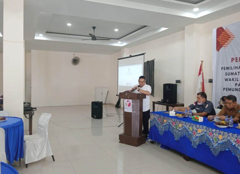 Afwan Nasution, Ketua KPU Kota Sibolga. Foto: Topikseru.com/ Jasman Julius