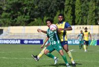 PSMS Medan kembali meraih kemenangan saat menjamu Persikota Tangerang pada lanjutan Liga 2 Indonesia di Stadion Baharuddin Siregar,  Jumat (15/11). Foto: MO PSMS Medan