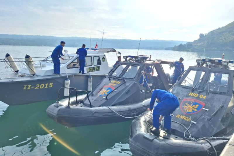 Ilustrasi - Pengamanan perhelatan Aquabike Jetski World Championship di Danau Toba. Foto: Humas Polda Sumut