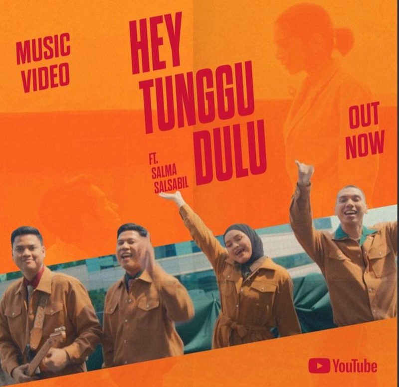 Ran menggandeng penyanyi muda berbakat Salma Salabil untuk berkolaborasi dalam lagu ‘Hey Tunggu Dulu’ yang dirilis pada 23 Oktober 2024. Sumber: instagram ranforyourlife