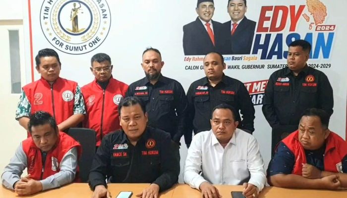 Tim Hukum Edy – Hasan Menduga Rektor USU Cawe-cawe di Pilgub Sumut