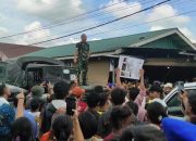 Buntut Penyerangan, Ratusan Warga Sibiru-biru Geruduk Batalyon Armed 2/105 Kilap Sumagan
