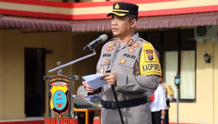 Kapolres Tapteng Imbau Paslon tak Nyatakan Kemenangan Sepihak