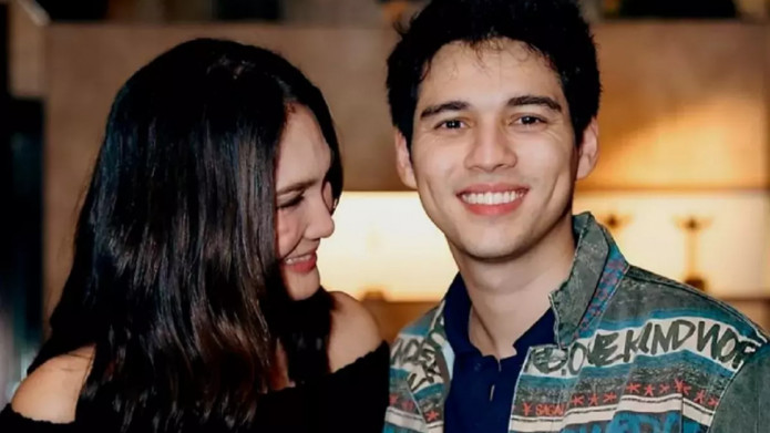 Pasangan selebritis Luna  Maya dan Maxime Bouttier.