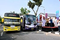 Arsip - Gubernur Sumut Edy Rahmayadi melepas belasan bus mudik gratis. Foto: dok.Diskominfo Sumut