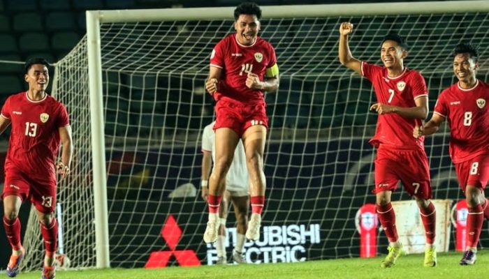 Laga Dramatis! Indonesia vs Laos Berakhir Imbang