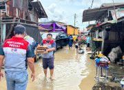 Pertamina Peduli Salurkan Sembako dan Gas untuk 8 Dapur Umum Korban Banjir di Medan