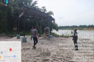 Polres Simalungun Sidak Lokasi Tambang Pasir Ilegal Diduga Milik Kades