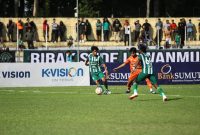 PSMS Medan ditekuk Persiraja Banda Aceh dengan skor 1-2 di Stadion Baharuddin Siregar, Lubukpakam, Deli Serdang, Sabtu (14/12). Foto: MO PSMS Medan