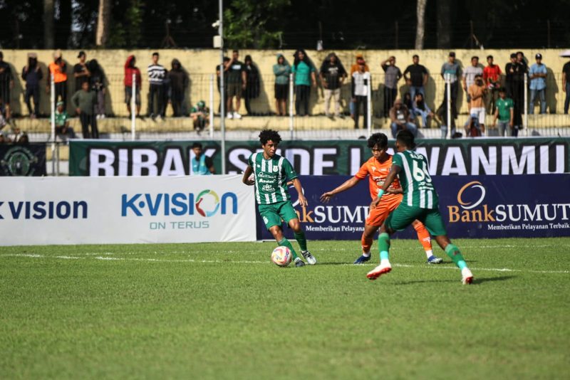 PSMS Medan ditekuk Persiraja Banda Aceh dengan skor 1-2 di Stadion Baharuddin Siregar, Lubukpakam, Deli Serdang, Sabtu (14/12). Foto: MO PSMS Medan