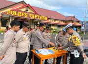 Wakapolres Tapteng Periksa Senpi 53 Personel, Ini yang Ditemukan!