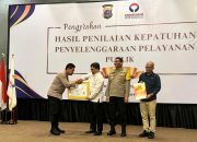 AKBP Achmad Fauzy Terima Penghargaan dari Ombudsman RI