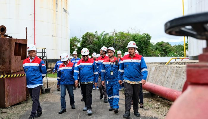 Komut PT Pertamina Patra Niaga Tinjau Kesiapan Sarana Fasilitas BBM dan LPG di Sumut Jelang Nataru 2024