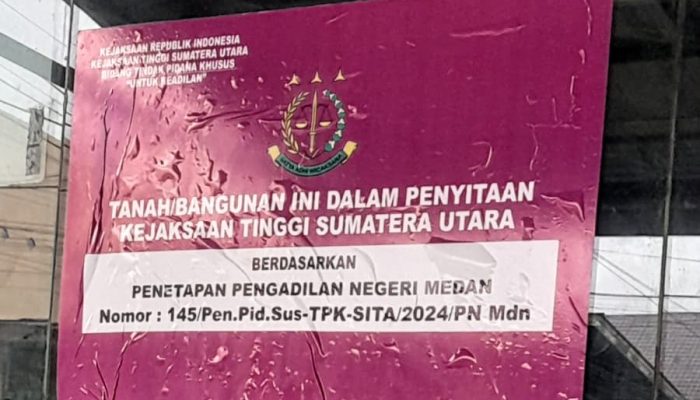 Korupsi BOK, Penyidik Kejari Sibolga Sita Aset Milik Terdakwa