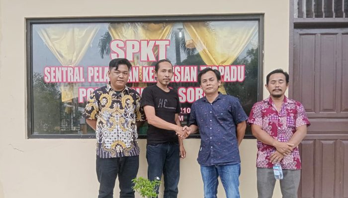 Kasus Penganiayaan Saat Pembagian C6 Berakhir Damai di Polsek Pinangsori