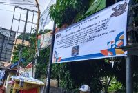 Salah satu Spanduk Ucapan terimakasih dari Relawan Bobby Lovers kepada Masyarakat Kota Sibolga. Foto: Istimewa