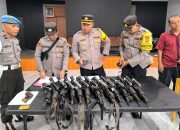 Tegas! AKBP Achmad Fauzy Tarik Senpi Personel yang Ketahuan Habis Izin Pakai