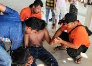 Pemuda Ini Nyaris Tenggelam di Pelabuhan Lama Sibolga