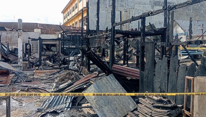 Kebakaran di Medan, Satu Unit Rumah Rata dengan Tanah, Korban: Kami Tinggal Dimana?