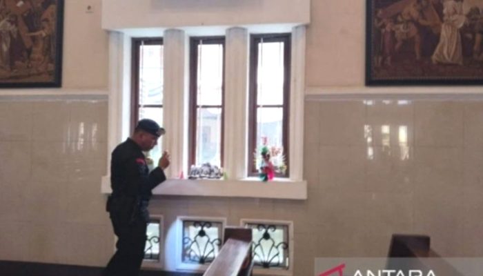Polrestabes Medan Mengamankan 487 Gereja saat Natal 2024