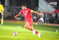 Pemain timnas Indonesia Asnawi Mangkualam beraksi pada pertandingan pertama Grup B ASEAN Cup 2024 melawan Myanmar di Stadion Thuwunna, Yangon, Senin (9/12/2024). Pertandingan ini dimenangkan Indonesia dengan skor 1-0. Foto: PSSI