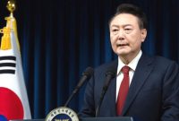 Presiden Korea Selatan Yoon Suk Yeol gagal. Foto: The Presidential Office/Handout via REUTERS