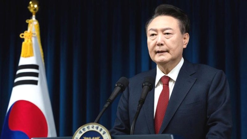 Presiden Korea Selatan Yoon Suk Yeol gagal. Foto: The Presidential Office/Handout via REUTERS