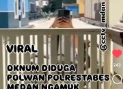 Viral, Oknum Polwan Polrestabes Medan Ngamuk di Rumah Warga, Begini Kata Kombes Gidion