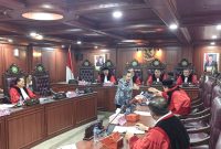 Sidang kode etik Mahkamah Kehormatan Dewan (MKD) DPR RI terhadap anggota Komisi V DPR RI Haryanto di Kompleks Parlemen, Senayan, Jakarta, Selasa (3/12/2024). Foto: Antara/Melalusa Susthira K.