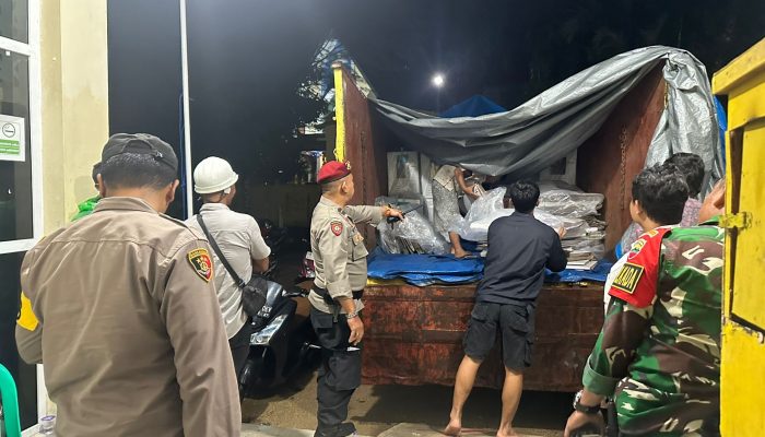 Polres Sibolga Kawal Ketat Pemindahan Kotak Suara