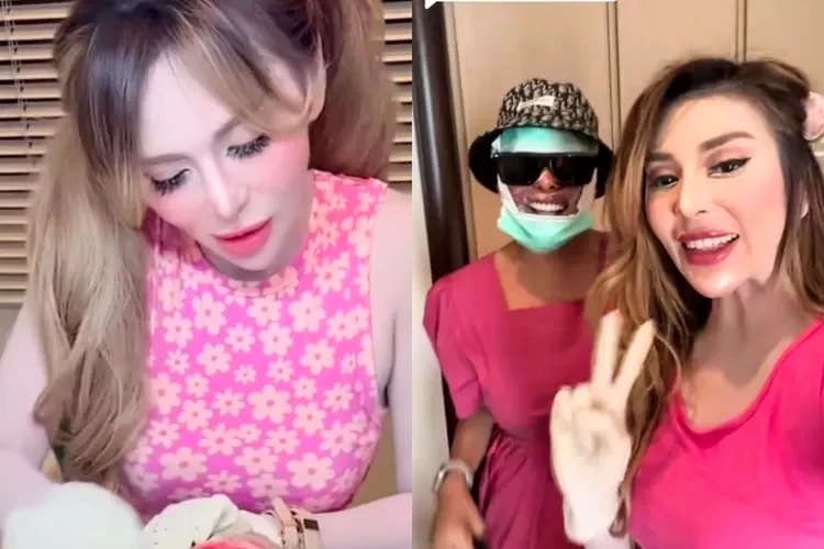 Ria Agustina, pemilik klinik kecantikan yang ditangkap polisi. Foto: Tiktok Ria Beauty