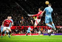 Laga Manchester United melawan Nottingham Forest di Stadion Old Trafford. Foto: AFP via Getty Images